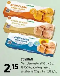 Coviran coviran atún claro oferta