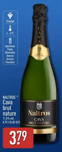 ALDI Naltros Cava brut nature oferta