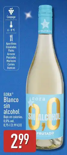 ALDI Eora Blanco sin alcohol oferta
