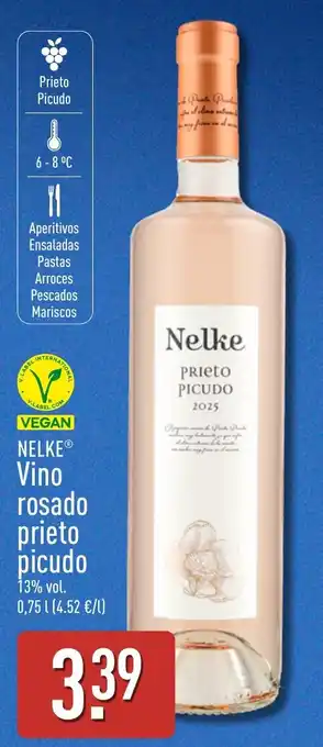 ALDI Nelke vino rosado prieto picudo oferta