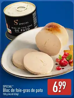 ALDI Special bloc de foie-gras de pato oferta