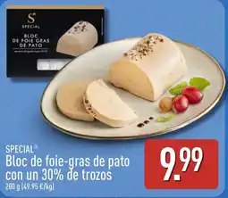 ALDI Special bloc de foie-gras de pato oferta