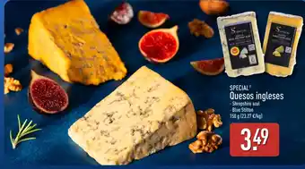 ALDI Special quesos ingleses oferta