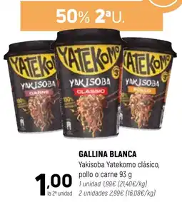Coviran Yatekomo yakisoba clásico oferta