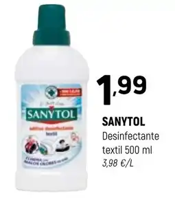 Coviran Sanytol desinfectante textil oferta
