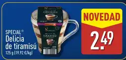 ALDI Special delicia de tiramisú oferta