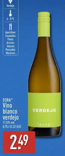 ALDI Eora vino blanco verdejo oferta