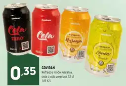Coviran Coviran refresco limón, naranja, cola o cola zero oferta