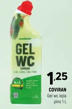 Coviran Coviran gel wc lejía pino oferta
