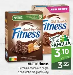 Coviran Nestlé Fitness Cereales chocolate negro o con leche oferta