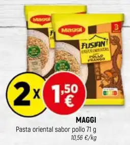 Coviran Maggi pasta oriental sabor pollo oferta