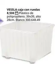 IKEA Blanco - caja con ruedas oferta