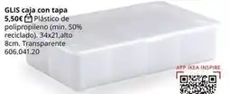IKEA Ikea - glis caja con tapa oferta