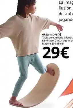 IKEA Imac - tabla de equilibrio infantil oferta