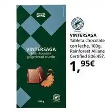 IKEA Tableta chocolate con leche oferta