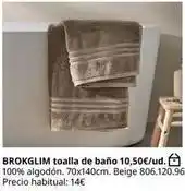 IKEA Brokglim toalla de baño oferta