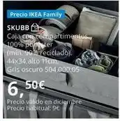 IKEA Ikea - caja con compartimentos oferta