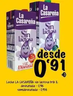 Cash Fresh La casareña - leche sin lactosa drink oferta