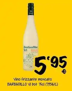 Cash Fresh Barbadillo - vino frizzante moscato oferta