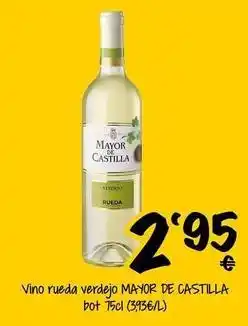 Cash Fresh Mayor de castilla - vino rueda verdejo oferta
