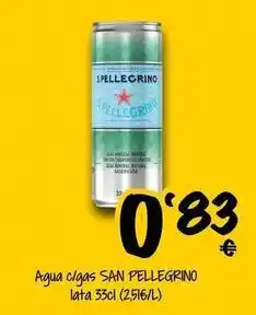 Cash Fresh San pellegrino - agua cigas oferta