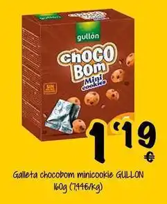 Cash Fresh Gullón - galleta chocobom minicookie oferta