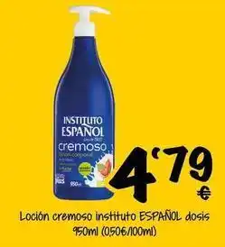 Cash Fresh Plus - locion cremoso instituto oferta