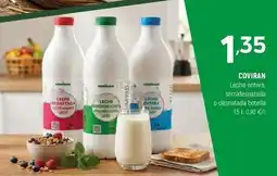 Coviran Coviran - leche entera, semidesnatada o desnatada oferta