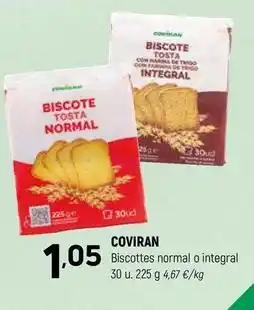Coviran Coviran - biscottes normal o integral oferta