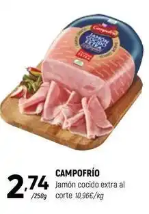 Coviran Campofrío - jamon cocido extra al corte oferta