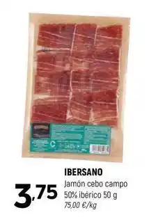 Coviran Jamón cebo campo 50% ibérico oferta