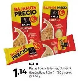 Coviran Gallo - pastas fideua oferta