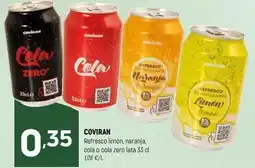 Coviran Coviran - refresco limón, naranja, cola o cola zero lata oferta