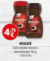 Coviran Nescafé - café soluble natural o descafeinado oferta