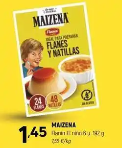 Coviran Maizena - flanin el niño 6 u oferta