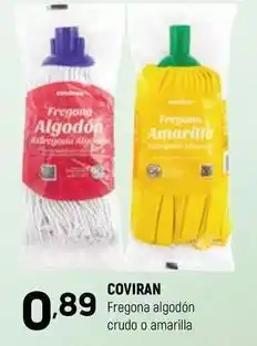 Coviran Coviran - fregona algodón crudo o amarilla oferta