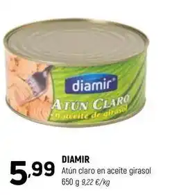 Coviran Diamir - atun claro en aceite girasol oferta