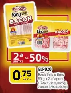 Coviran Elpozo - bacon talls o tires oferta