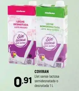 Coviran Coviran - llet sense lactosa semidesnatada o desnatada oferta