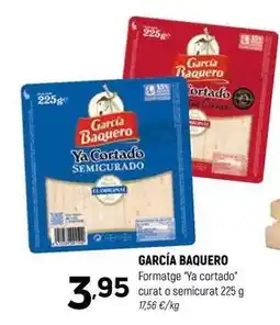 Coviran García baquero - formatge a cortado curat o semicurat oferta