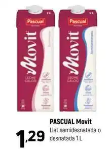 Coviran Pascual - llet semidesnatada o desnatada oferta