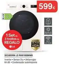 Milar Lg - secadora rhx1009nwb oferta