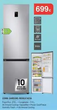 Milar Samsung - combi rb38c674csa oferta