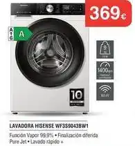 Milar Hisense - lavadora wf3s9043bw1 oferta