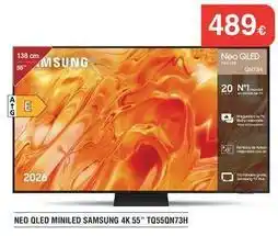 Samsung - qled miniled 4k 55 tq55qn73h