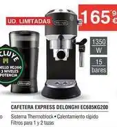 Milar Delonghi - cafetera express ec685kg200 oferta