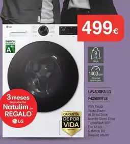 Milar Lg - lavadora f4x5009tlb oferta