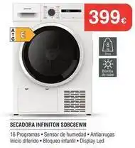Milar Infiniton - secadora sdbc8ewn oferta