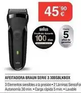 Braun - afeitadora serie 3 300sblkbox