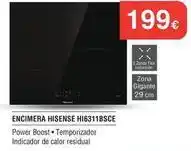 Milar Hisense - encimera hi6311bsce oferta